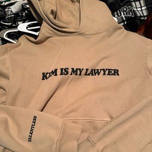 TALENTLESS “KIM IS MY LAWYER” hoodie